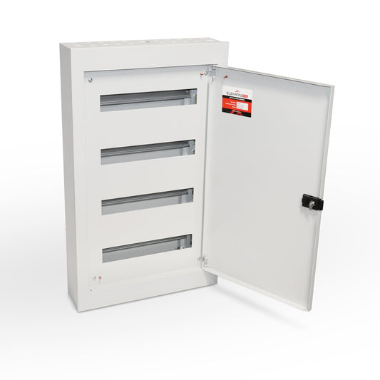 Din rail Enclosure 4x16 Pole- Surface Mount