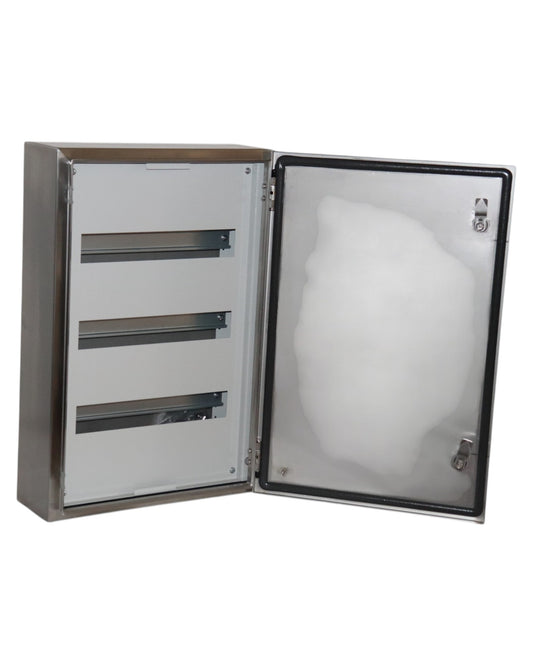 Stainless steel 3x16 Poles Din rail Enclosure-IP66