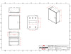 2x18 POLES Surface Mount Din rail Enclosure