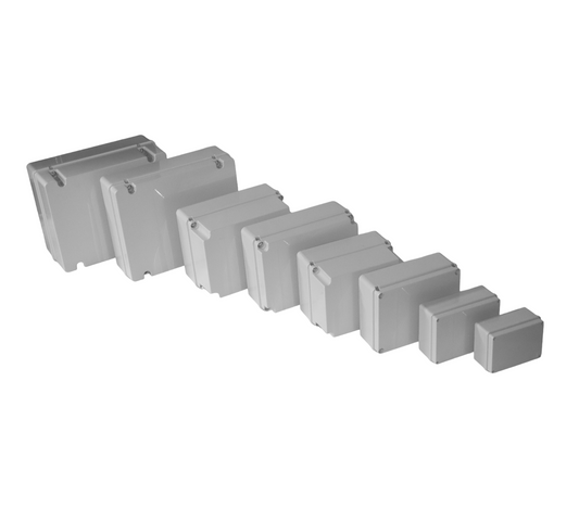 ABS Plastic  Enclosure / Galvanised Mounting Plate- IP66