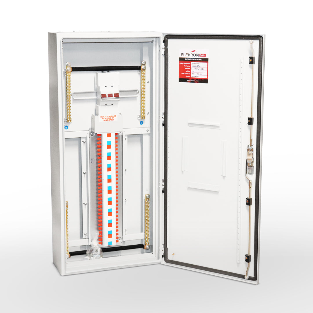 72 Poles Chassis- 160A Distribution Board – Elekron Baal