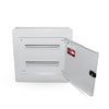 Din rail Enclosure 2x16 Pole- Flush Mount