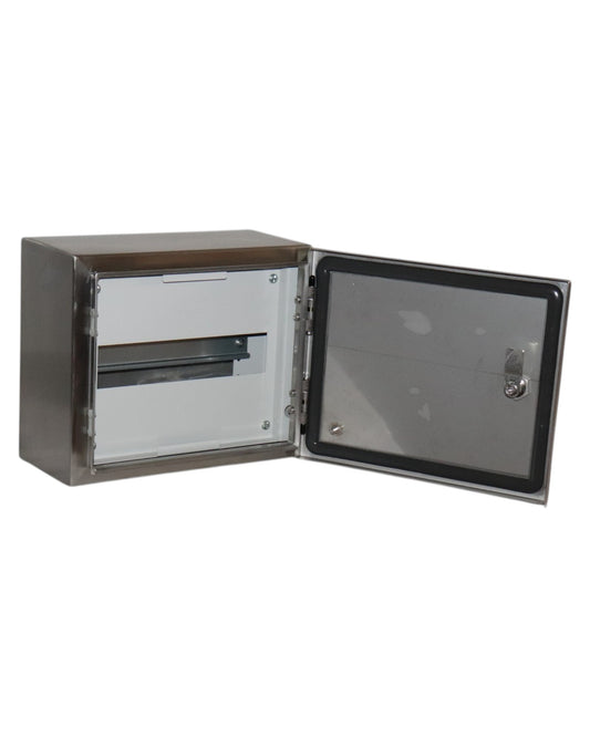 Stainless steel 1x12 Poles Din rail Enclosure-IP66