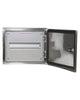 Stainless steel 1x12 Poles Din rail Enclosure-IP66