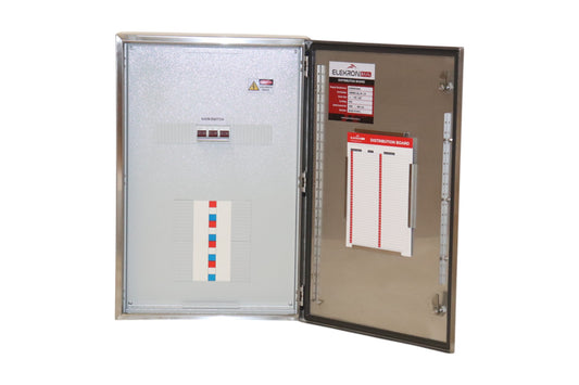 24 Poles Chassis - 160A Stainless Steel Distribution Board
