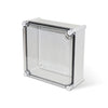ABS Plastic  Enclosure Transparent Lid / Plastic Mounting Plate- IP66
