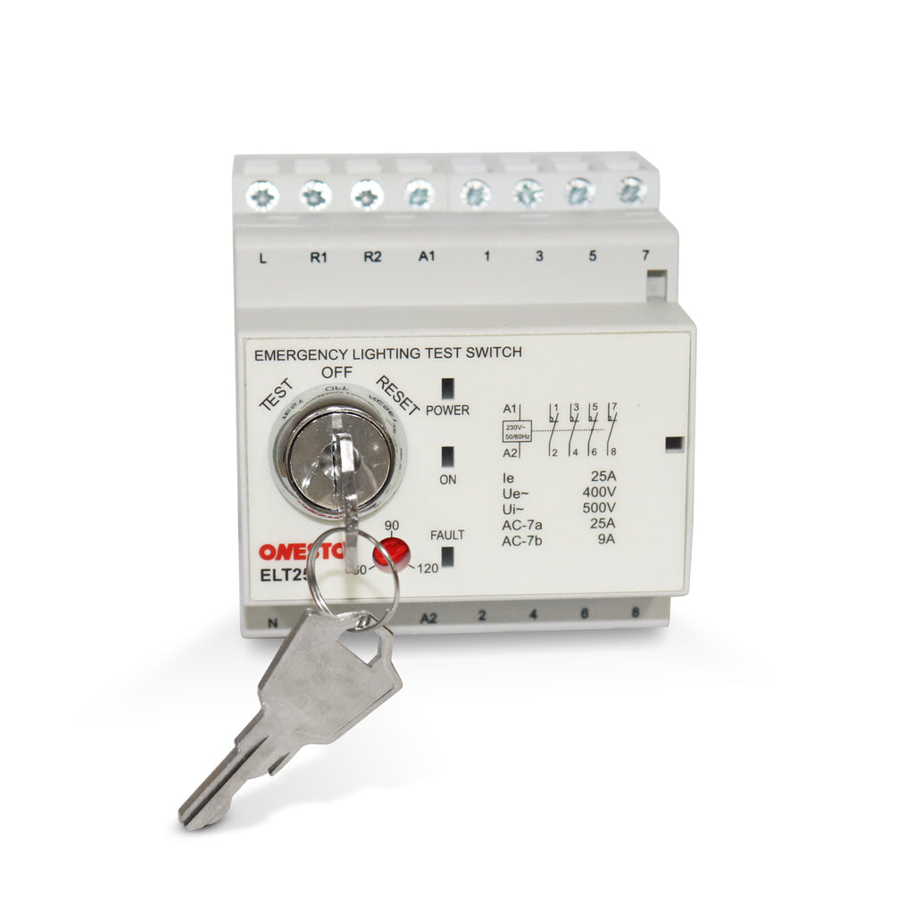Emergency Lighting test switch – Elekron Baal